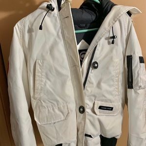 Canada Goose Chilliwack Fur Trim Bomber Jacket